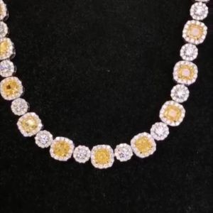 Yellow Sapphire Necklace
