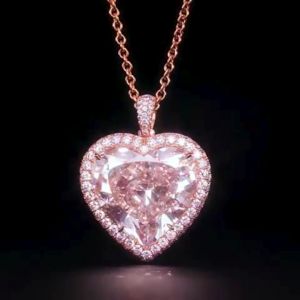 Rose Gold Heart Necklace