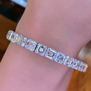 Classic Asscher Cut Bracelet