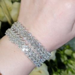 Sapphire Tennis Bracelet