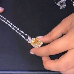 Yellow Topaz Pendant