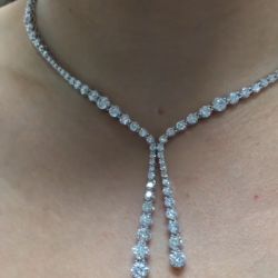 Graduated Tennis Necklace