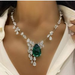 pear shaped necklace