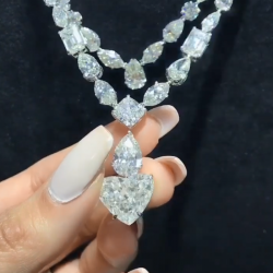 Heart Cut Pendant Necklace