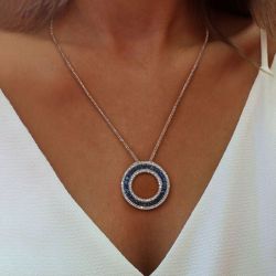 Circle Pendant Necklace