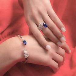 Sapphire Wedding Sets