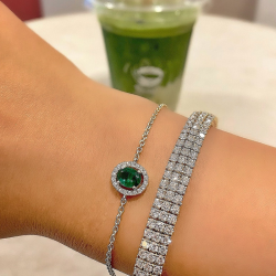 Silver Tennis Bracelet