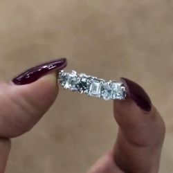 Eternity Multi Cut Engagement Band