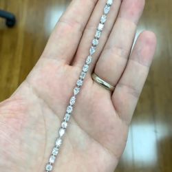 Classic Multi Cut Tennis Bracelet